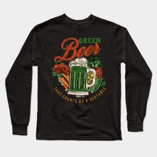 Green Beer Long Sleeve T-Shirt